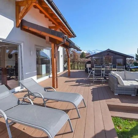 Luxury With Sauna And Jacuzzi, Amazing View * Crans-Montana
