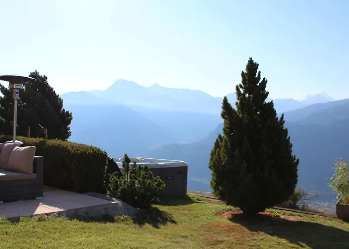 Luxury With Sauna And Jacuzzi, Amazing View Crans-Montana